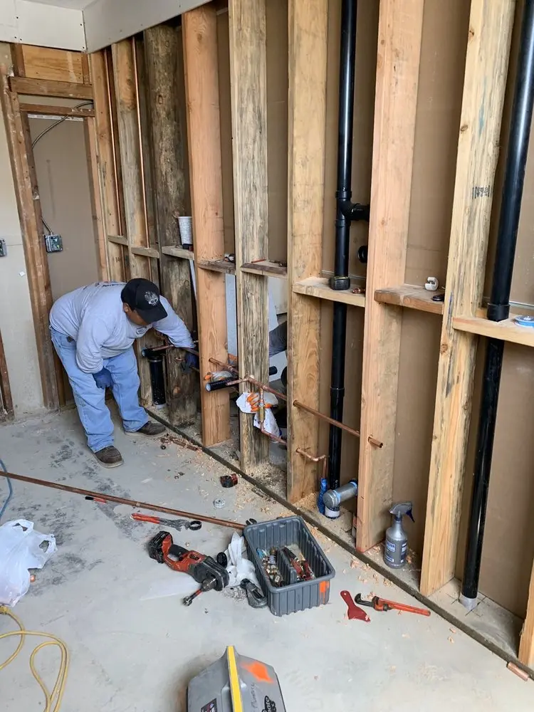 Commercial rough-in plumbing for Trenchless Sewer Repair in Tehachapi